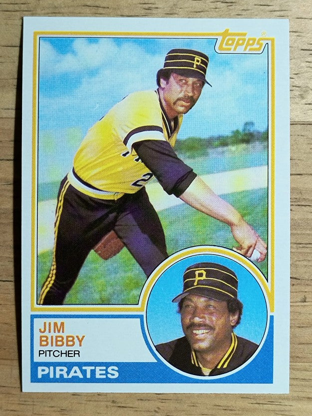 1983 Topps #355 Jim Bibby