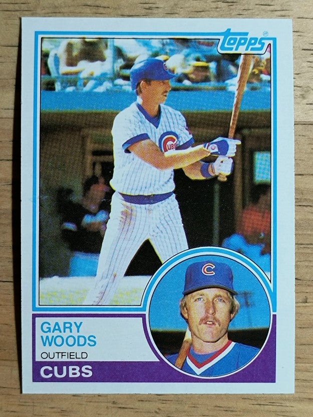 1983 Topps #356 Gary Woods