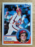 1983 Topps #357 Len Matuszek