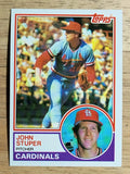 1983 Topps #363 John Stuper