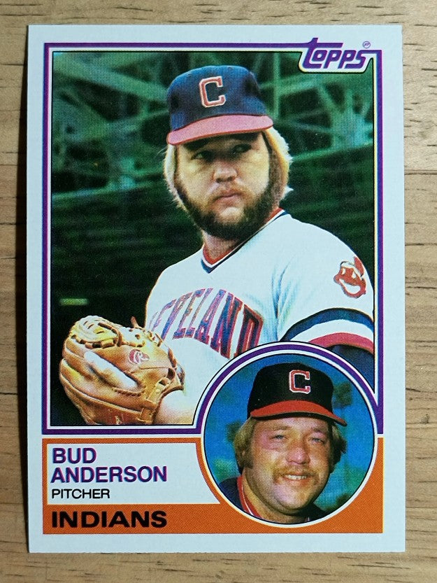 1983 Topps #367 Bud Anderson