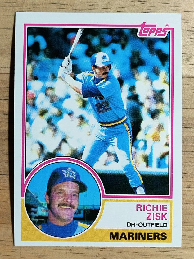 1983 Topps #368 Richie Zisk