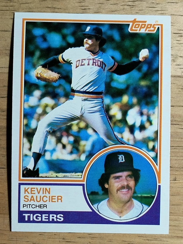 1983 Topps #373 Kevin Saucier