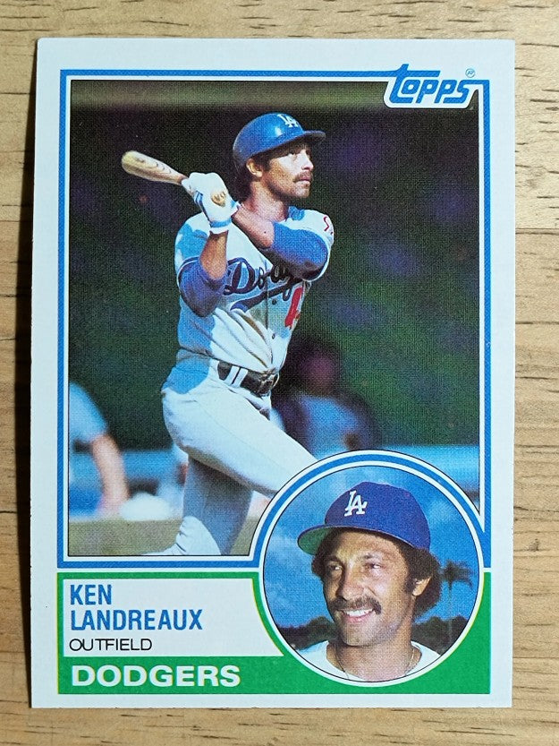 1983 Topps #376 Ken Landreaux