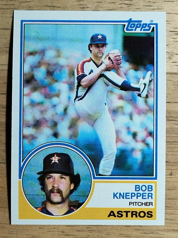 1983 Topps #382 Bob Knepper