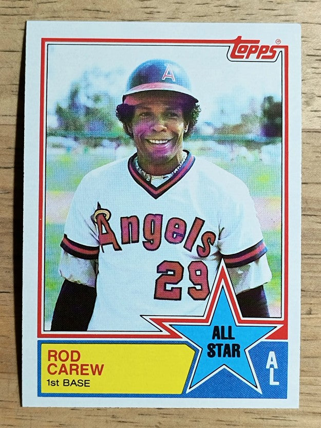 1983 Topps #386 Rod Carew AS