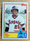 1983 Topps #386 Rod Carew AS