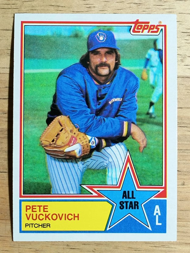 1983 Topps #394 Pete Vuckovich AS