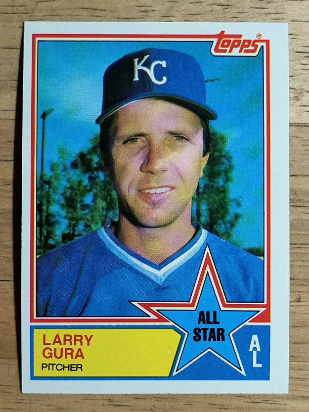 1983 Topps #395 Larry Gura AS