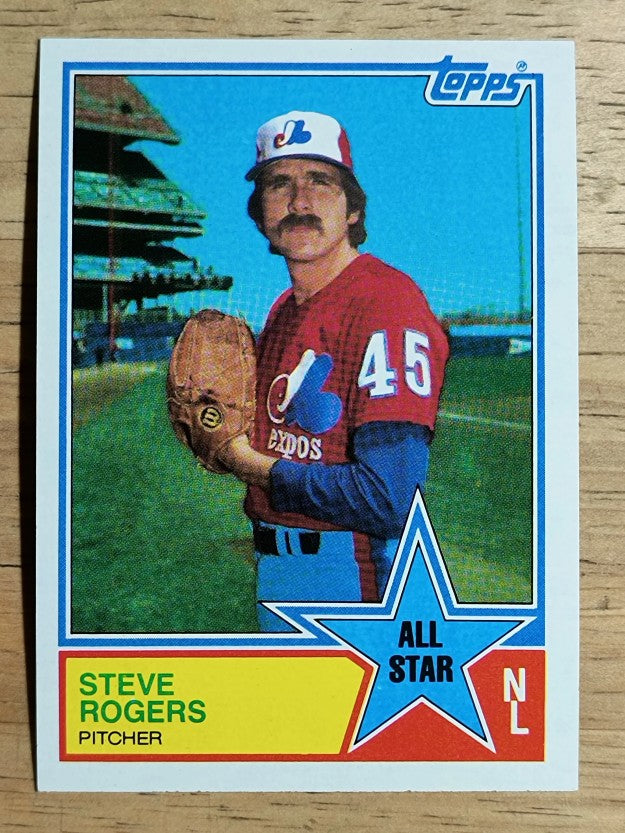 1983 Topps #405 Steve Rogers AS