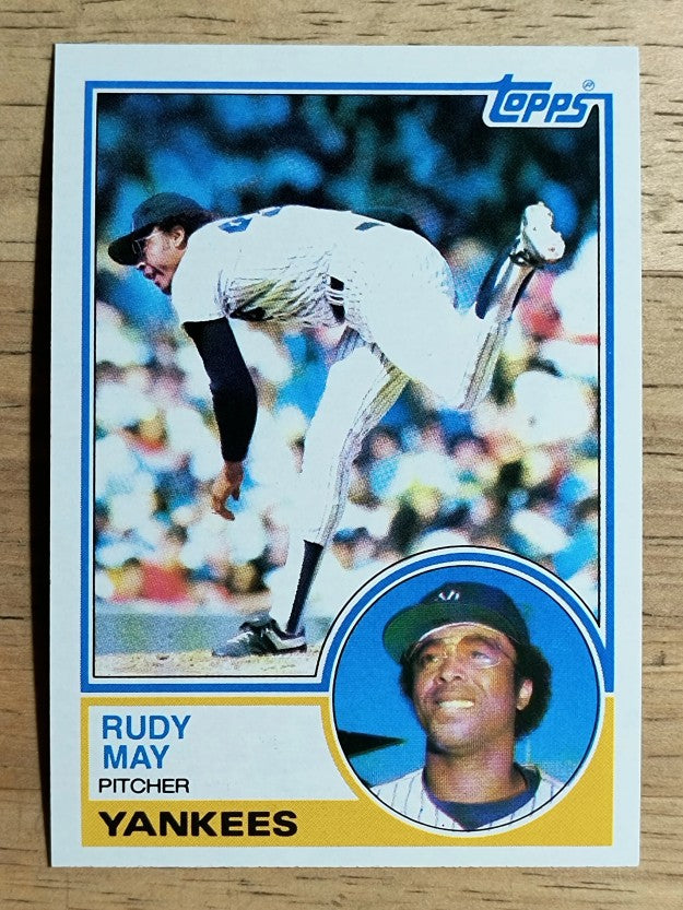 1983 Topps #408 Rudy May