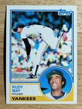 1983 Topps #408 Rudy May