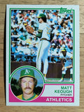 1983 Topps #413 Matt Keough