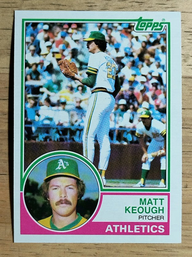 1983 Topps #413 Matt Keough