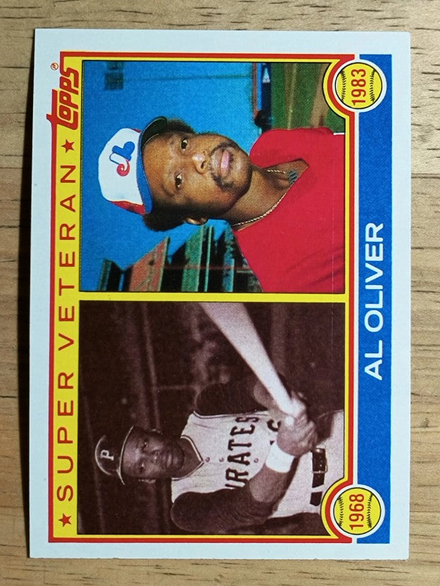 1983 Topps #421 Al Oliver SV