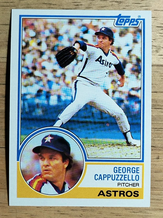 1983 Topps #422 George Cappuzzello