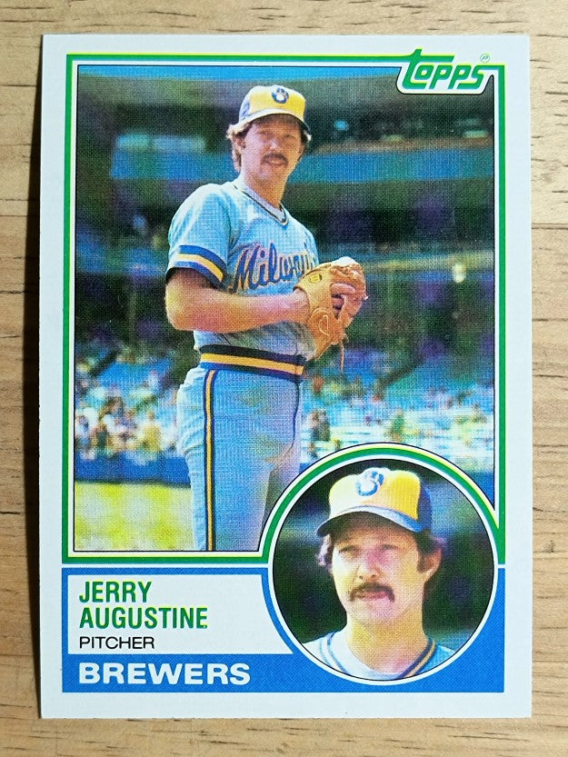 1983 Topps #424 Jerry Augustine