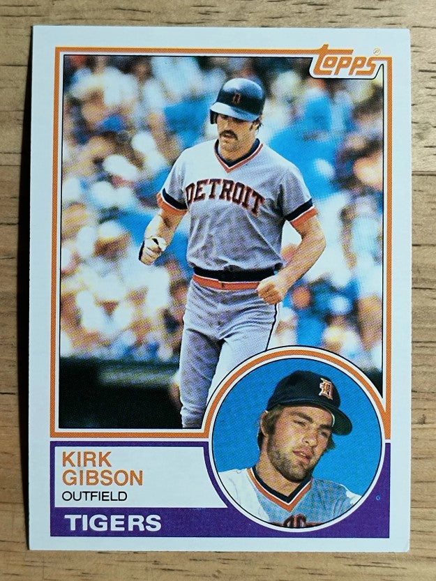 1983 Topps #430 Kirk Gibson
