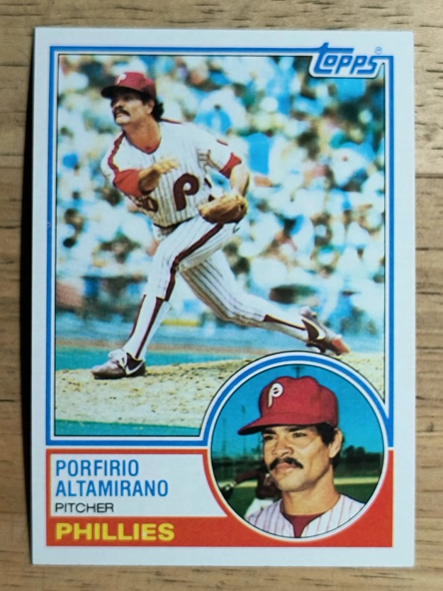 1983 Topps #432 Porfirio Altamirano