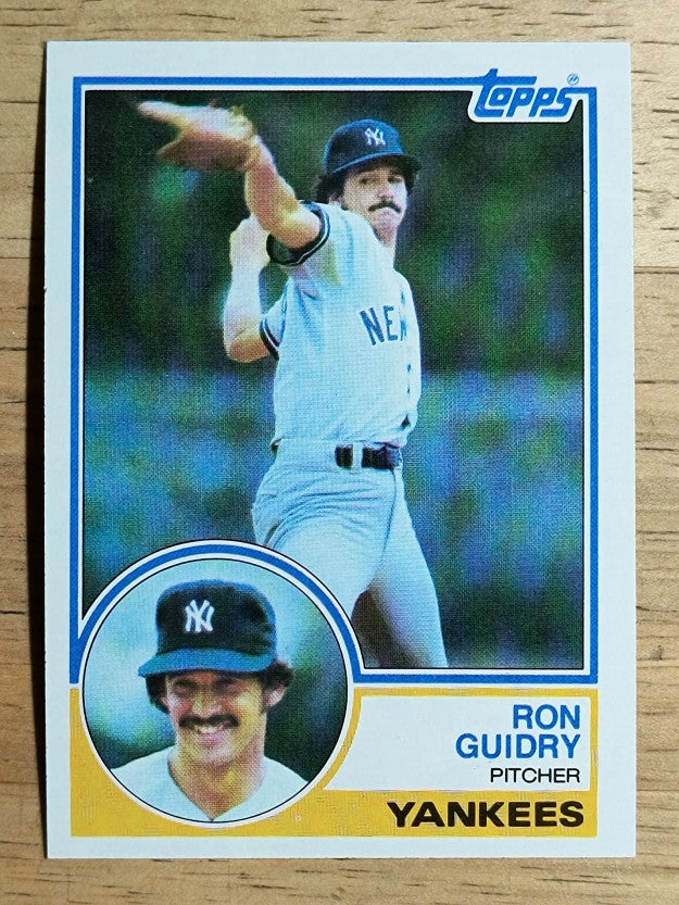 1983 Topps #440 Ron Guidry