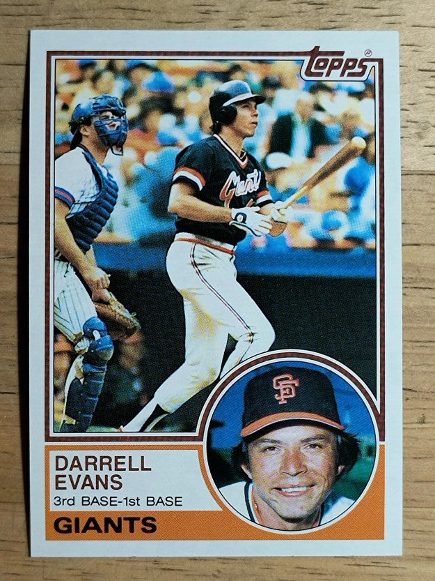 1983 Topps #448 Darrell Evans
