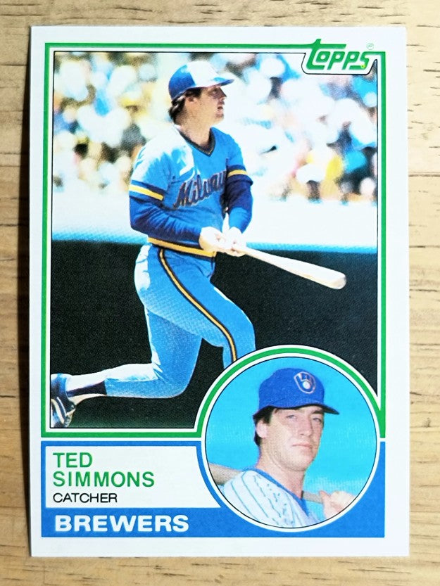 1983 Topps #450 Ted Simmons