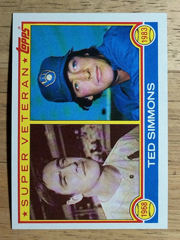 1983 Topps #451 Ted Simmons SV