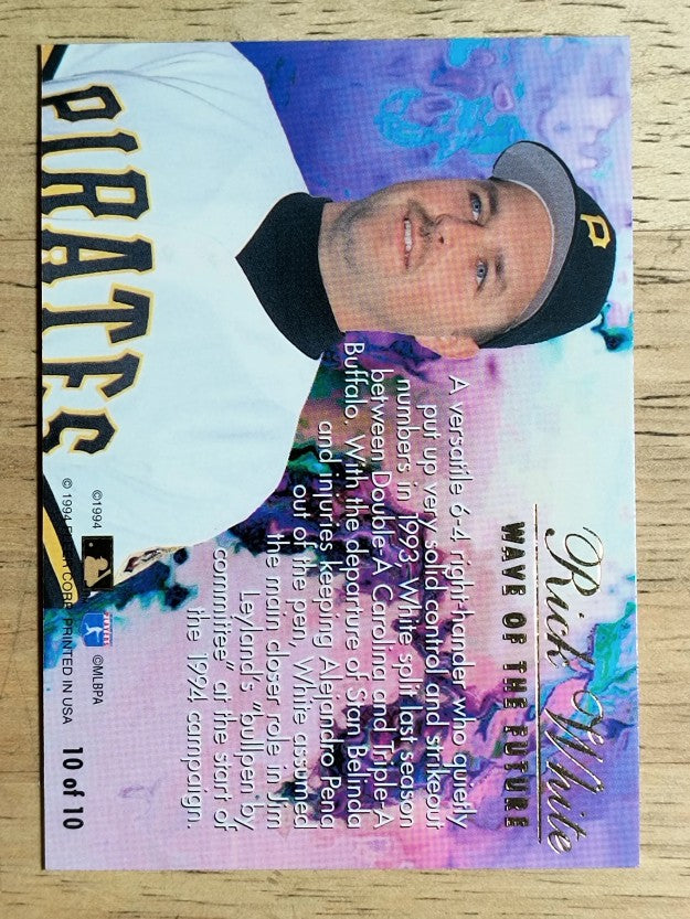 1994 Flair Wave of the Future #A10 Rick White