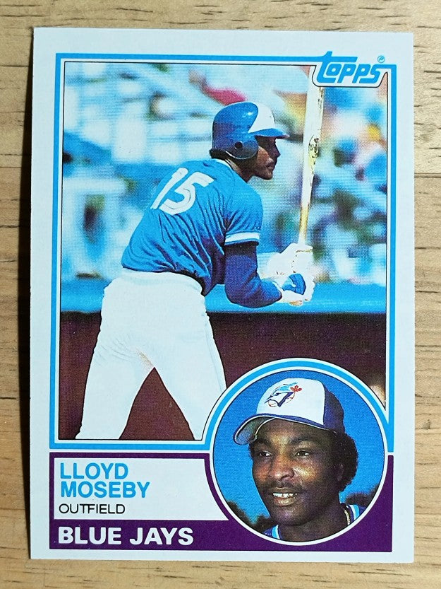 1983 Topps #452 Lloyd Moseby