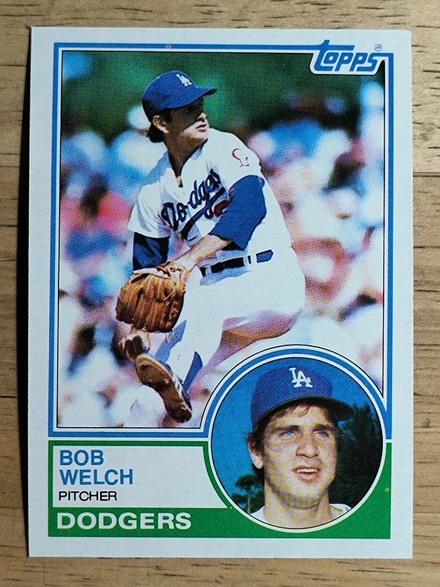1983 Topps #454 Bob Welch