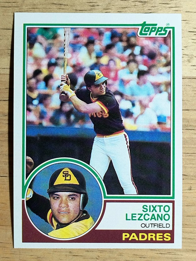 1983 Topps #455 Sixto Lezcano