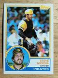 1983 Topps #462 Steve Nicosia