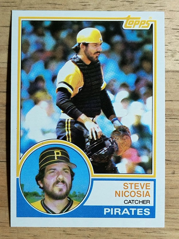 1983 Topps #462 Steve Nicosia