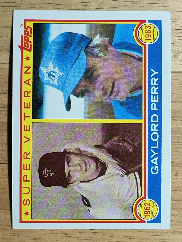 1983 Topps #464 Gaylord Perry SV