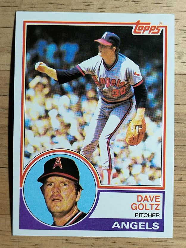 1983 Topps #468 Dave Goltz
