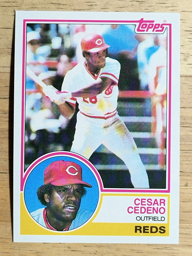 1983 Topps #475 Cesar Cedeno
