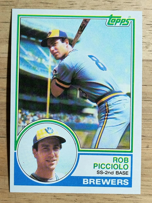 1983 Topps #476 Rob Picciolo
