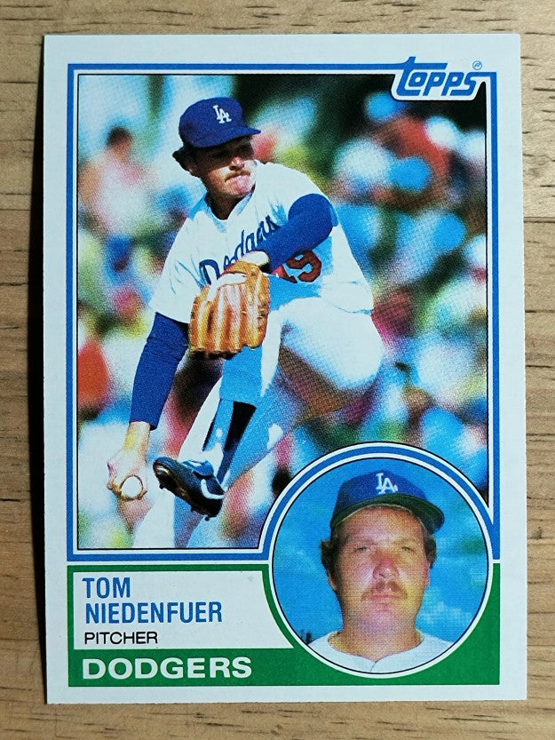 1983 Topps #477 Tom Niedenfuer