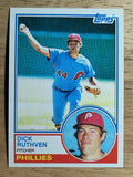 1983 Topps #484 Dick Ruthven