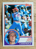 1983 Topps #489 Tom Herr