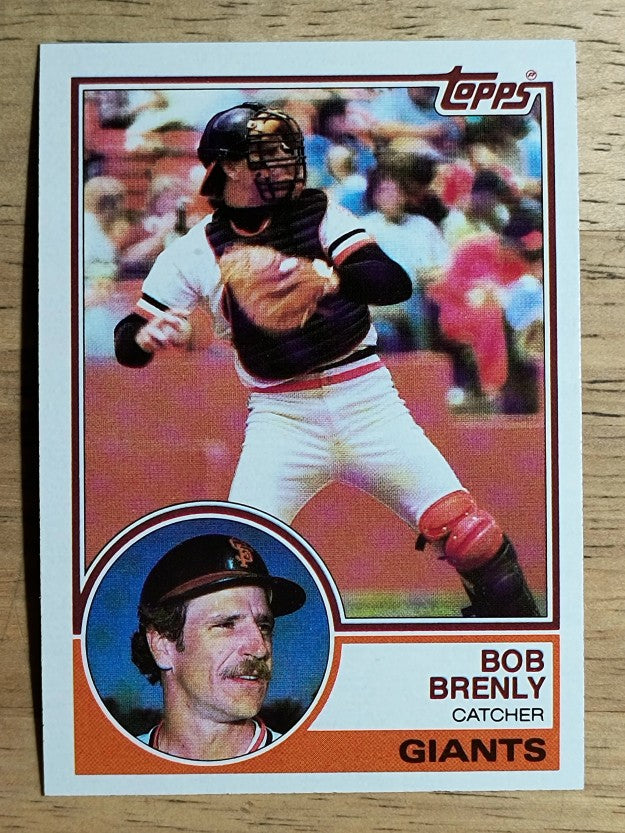 1983 Topps #494 Bob Brenly