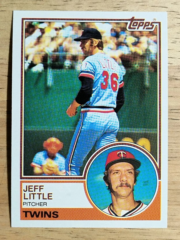 1983 Topps #499 Jeff Little