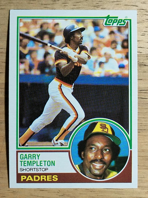 1983 Topps #505 Garry Templeton