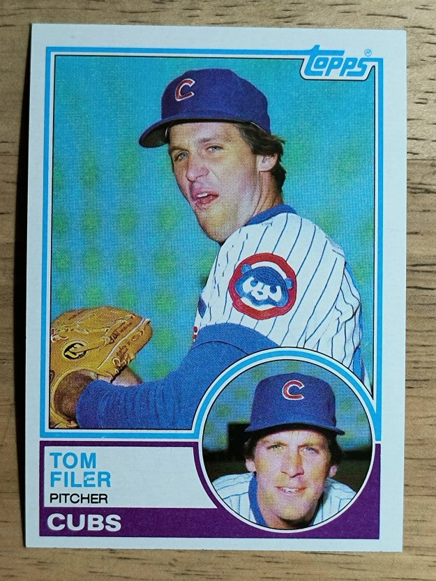 1983 Topps #508 Tom Filer
