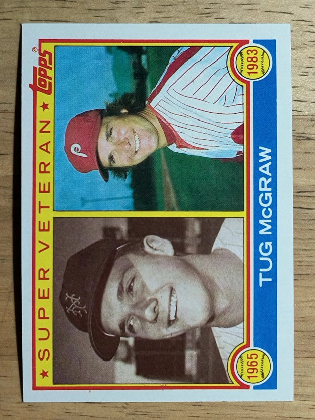 1983 Topps #511 Tug McGraw SV