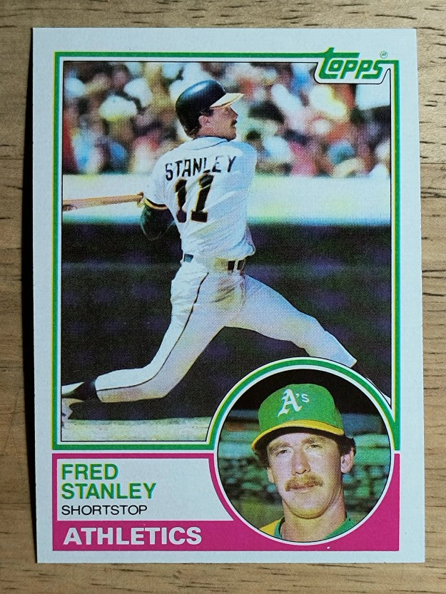 1983 Topps #513 Fred Stanley