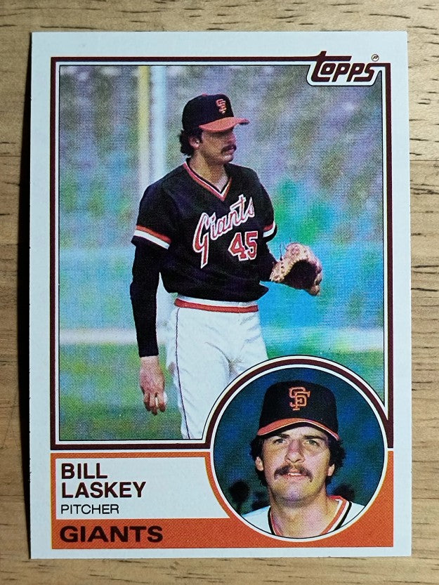 1983 Topps #518 Bill Laskey