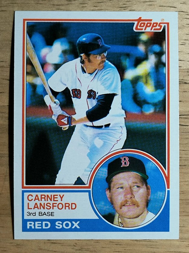1983 Topps #523 Carney Lansford