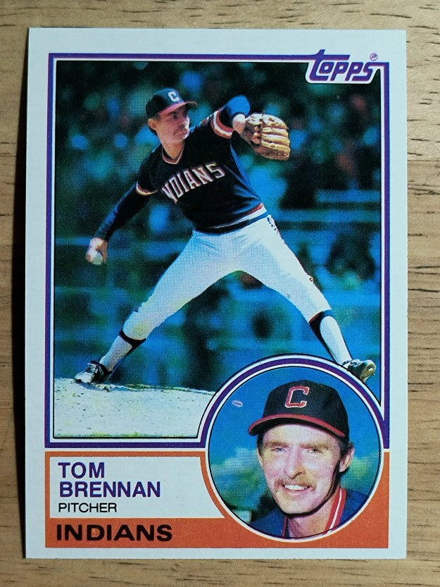 1983 Topps #524 Tom Brennan