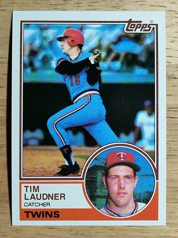 1983 Topps #529 Tim Laudner